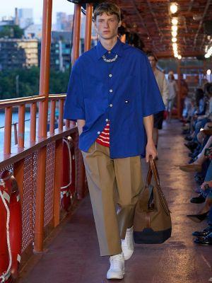 Wide-Leg Stretch Chino Product Image