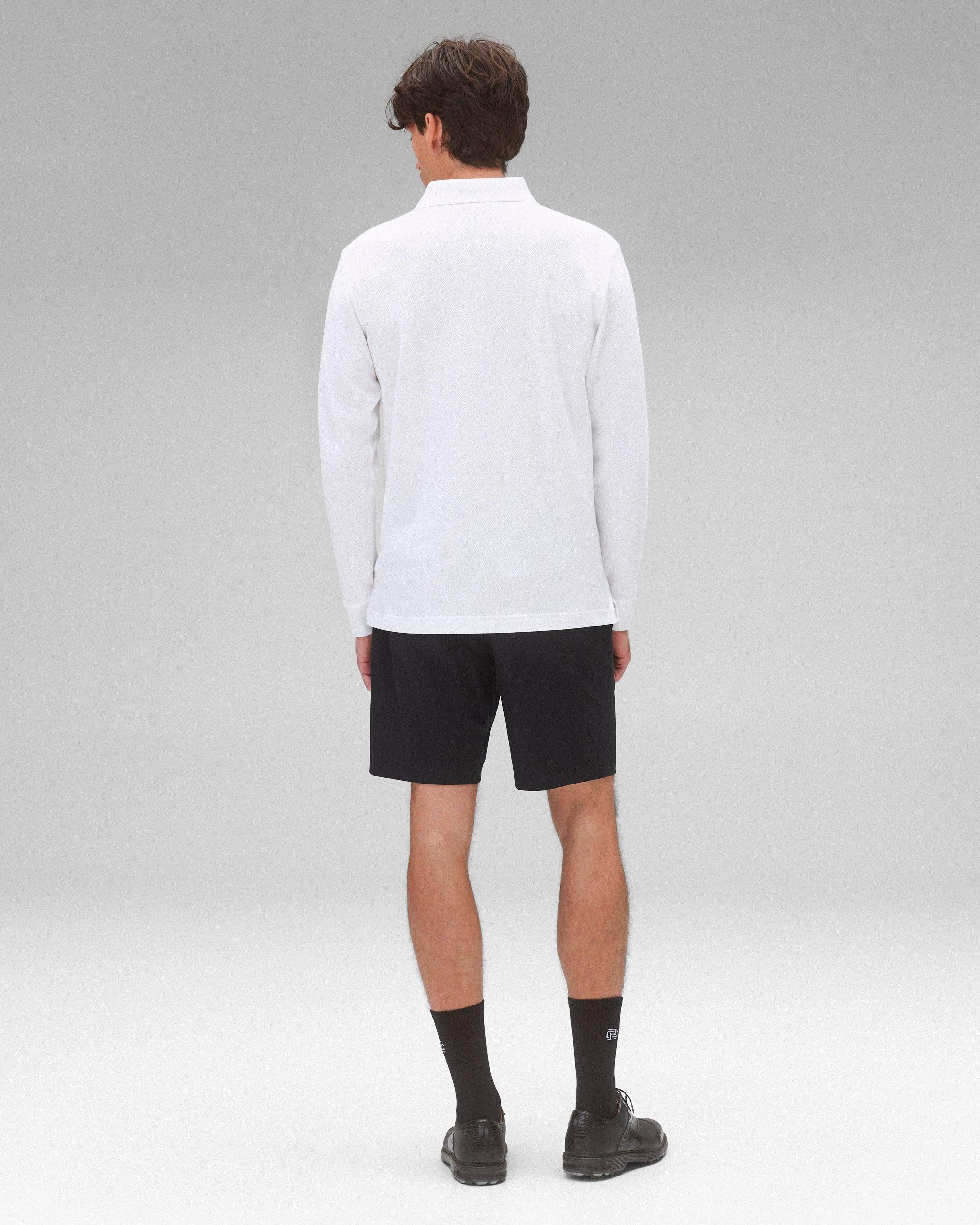 Athletic Pique Academy Standard Long Sleeve Polo Male Product Image