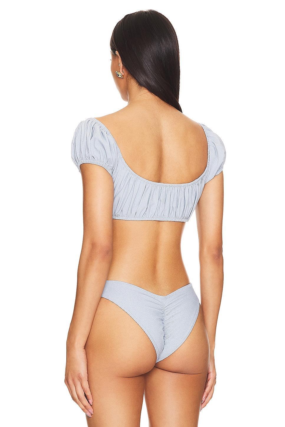 X Olivia Culpo Bandita Bikini Top Montce Swim Product Image