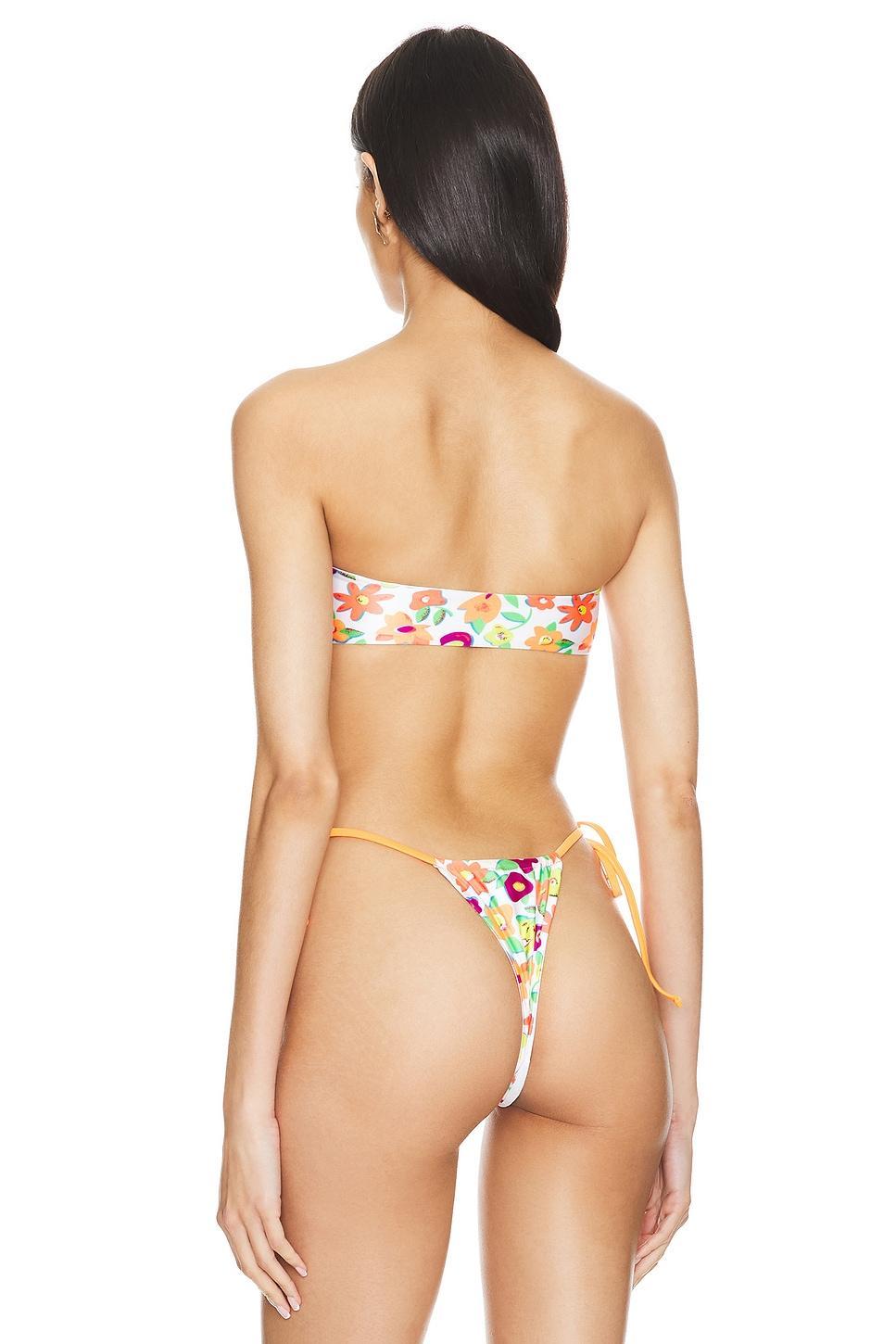 Crescent Satin Top Frankies Bikinis Product Image