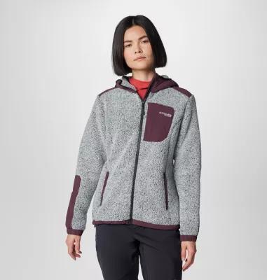 Columbia Womens Arctic Crest Sherpa Full Zip Fleece Jacket- Product Image