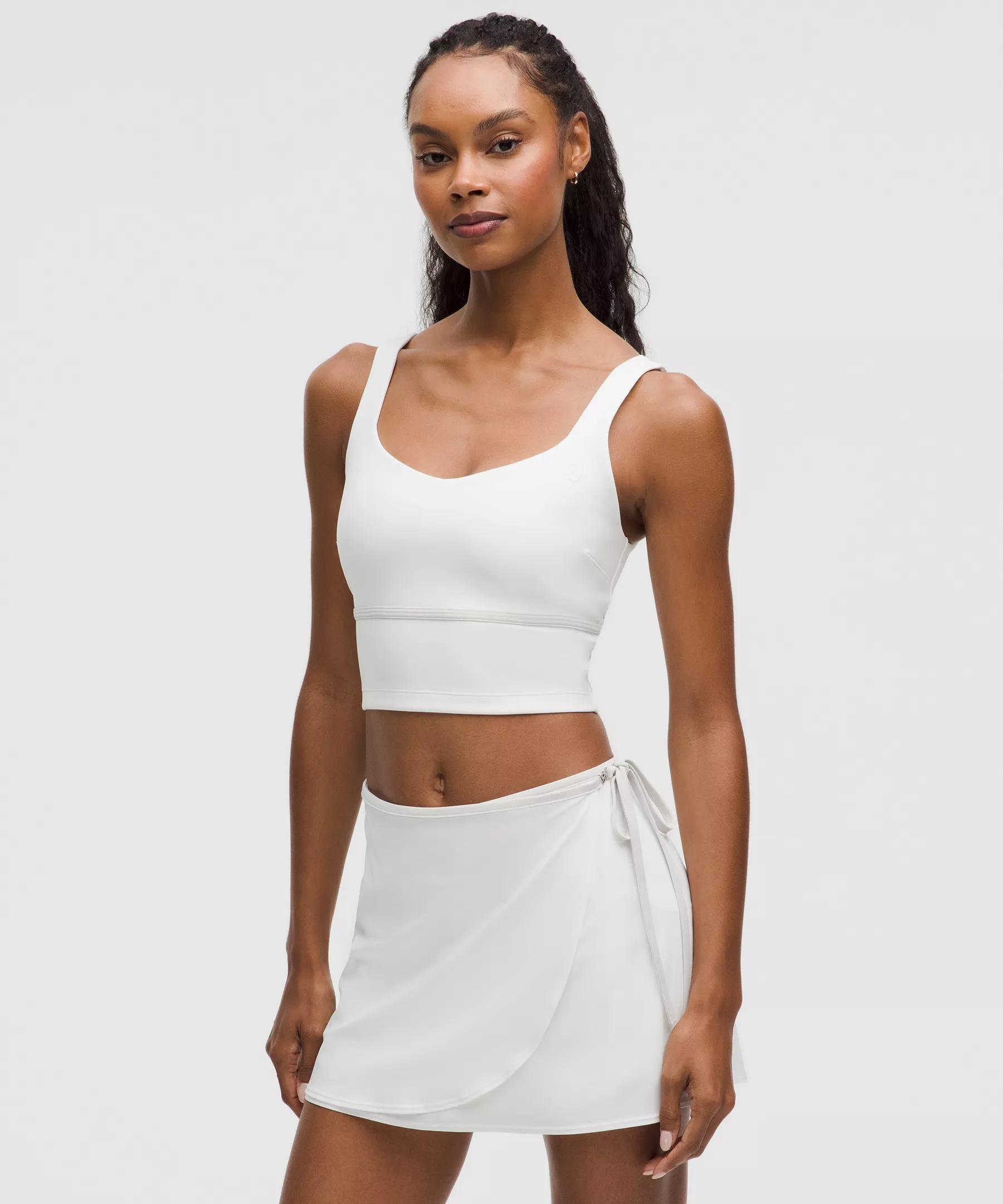 Thin-Strap Tennis Tank Top *Medium Support, B/C Cup Product Image