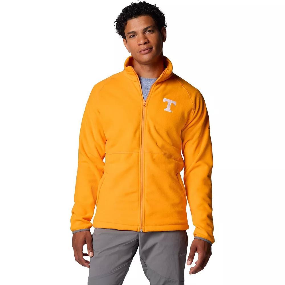 Men's Columbia  Tennessee Orange Tennessee Volunteers Flanker IV Fleece Raglan Full-Zip Jacket, Size: Medium Product Image