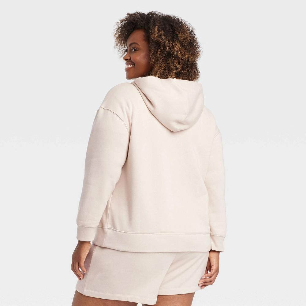 Women's Leisure Zip-Up Hooded Sweatshirt - Ava & Viv™ Product Image