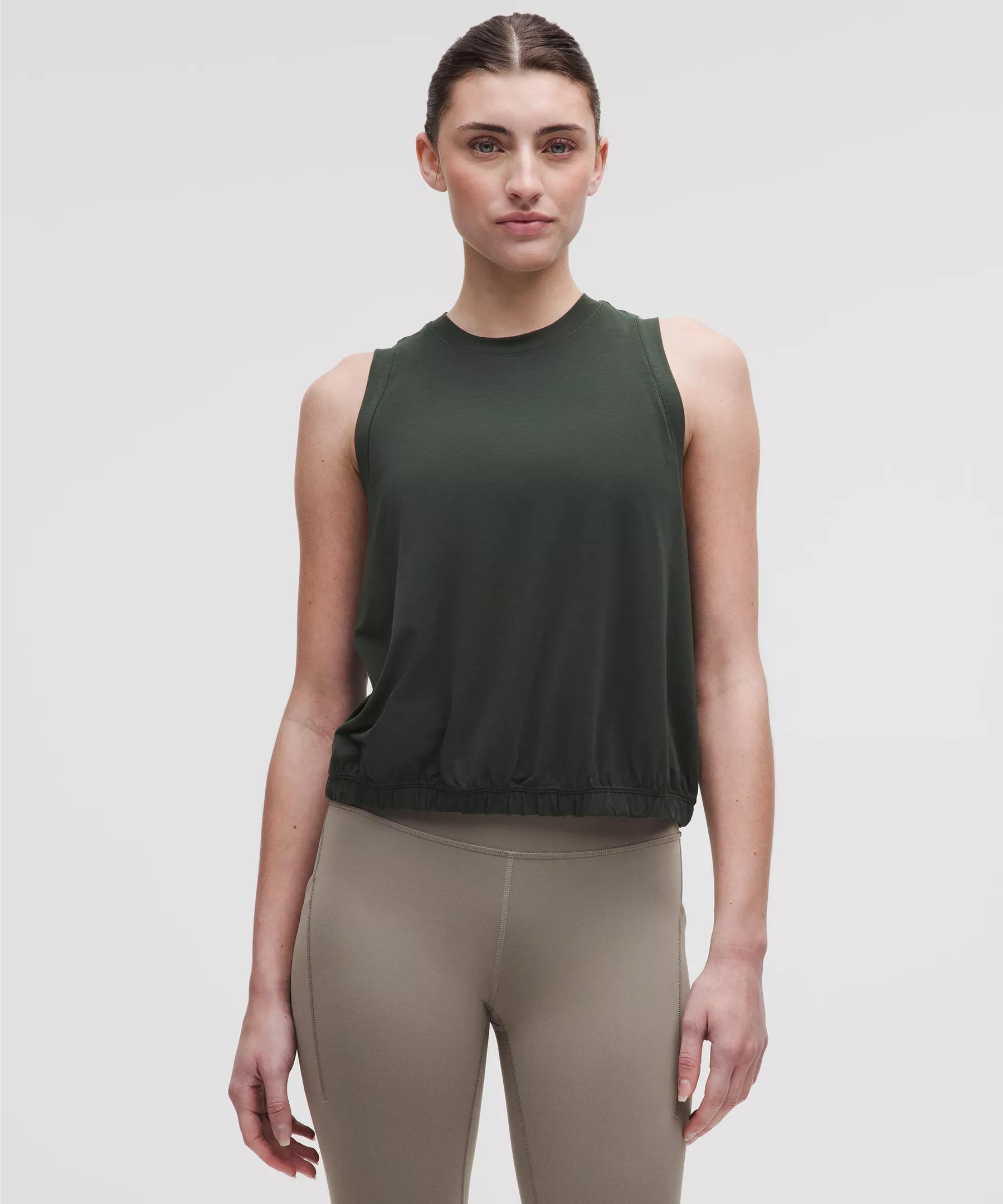 Jersey Training Elastic-Hem Tank Top Product Image