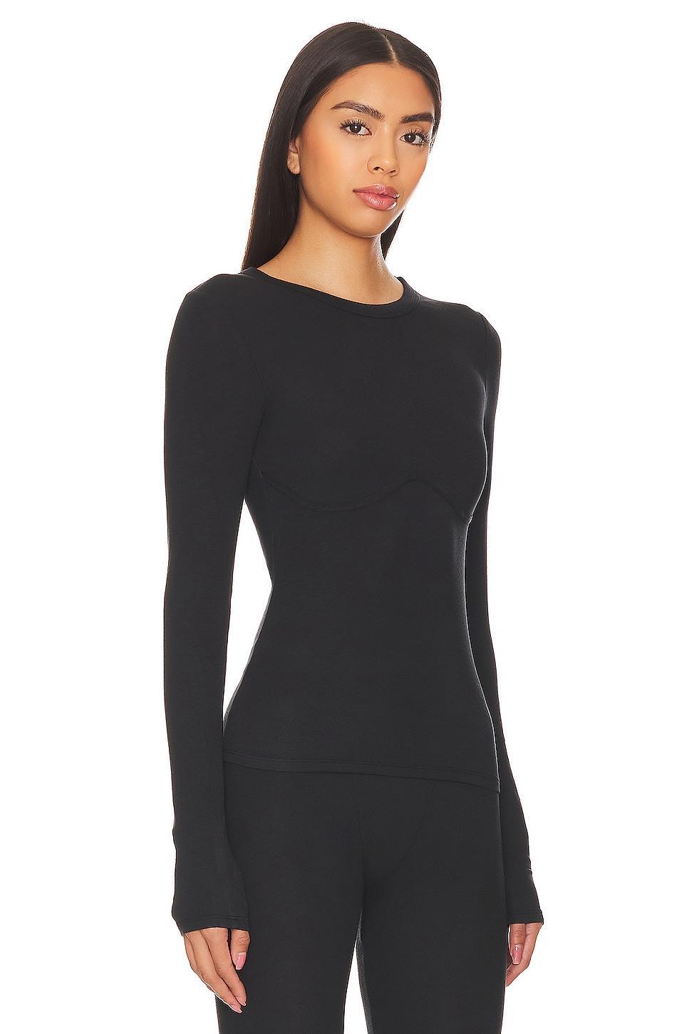 Soft Modal Rib Underpin Long Sleeve LUNYA Product Image