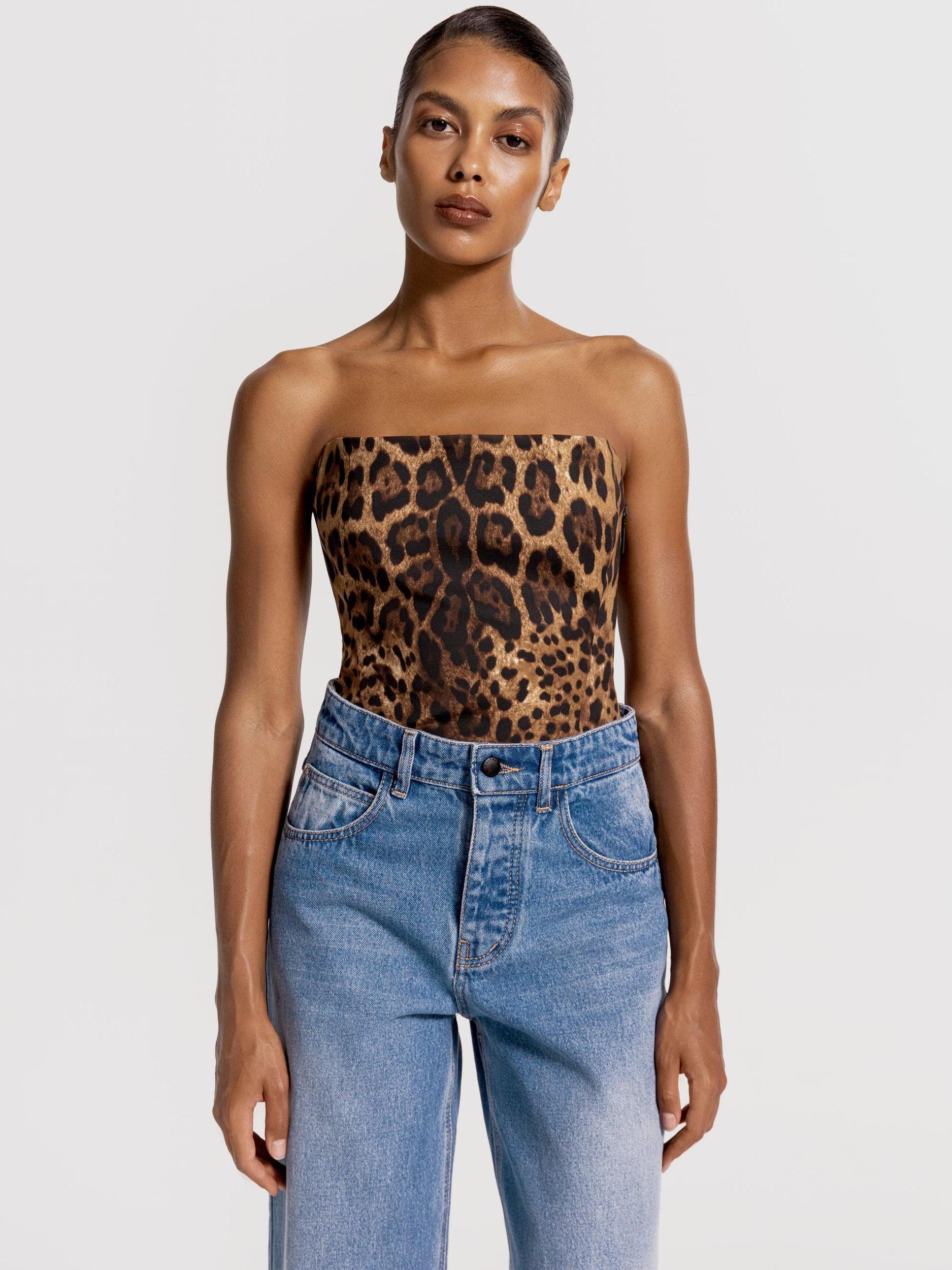 Etta bandeau in Leopard Product Image