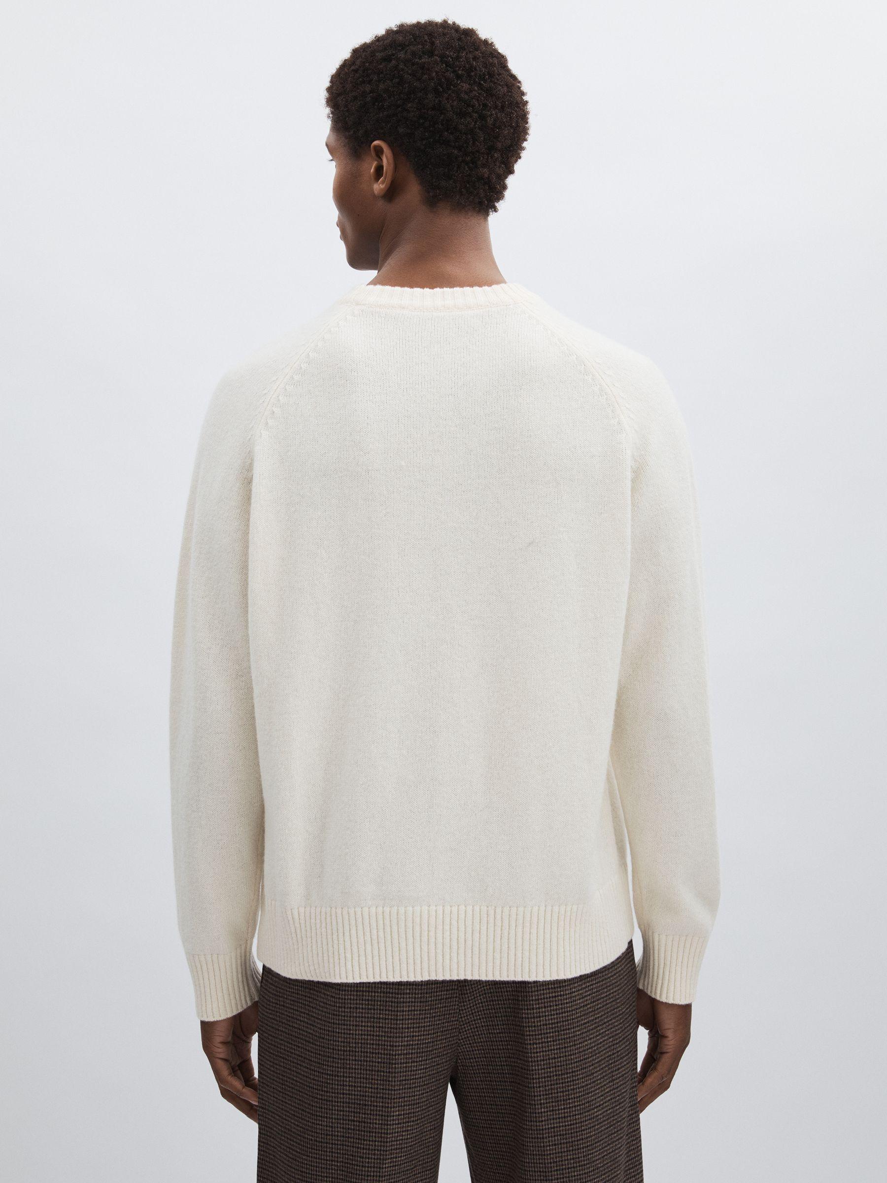 Les Deux Rose-Jacquard Jumper in Sand/Ivory Product Image