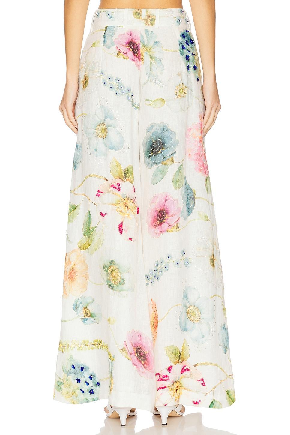 Blossom Belle Flared Pants LA FUORI Product Image