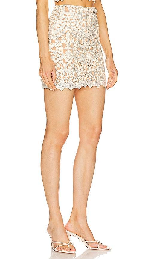 x REVOLVE Lucille Mini Skirt Michael Costello Product Image