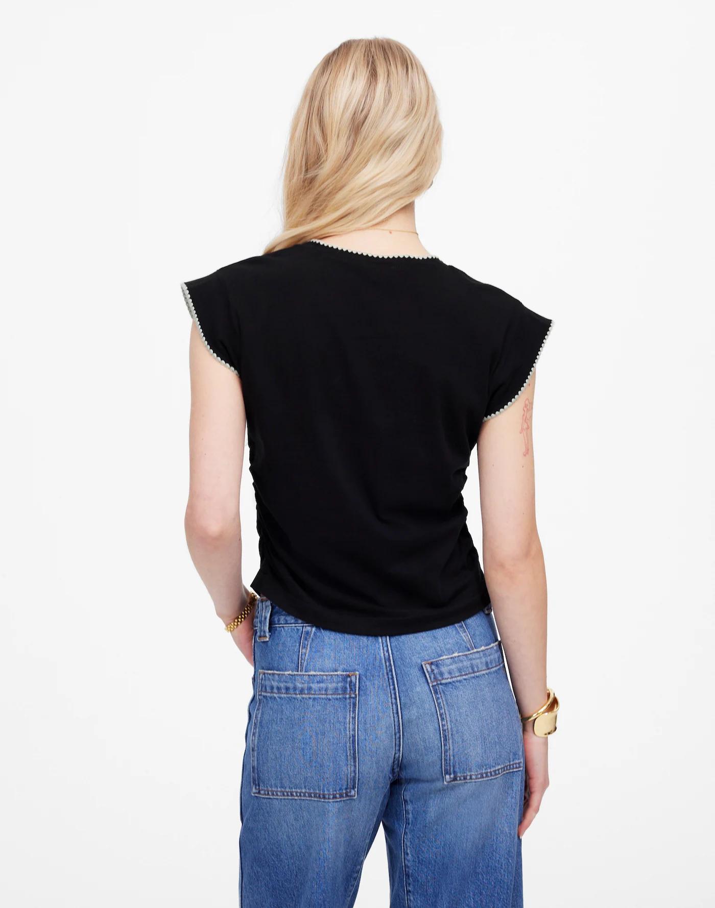 Side-Cinch Muscle Tee Product Image