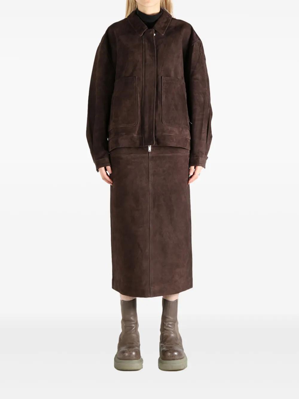 suede jacket  Product Image