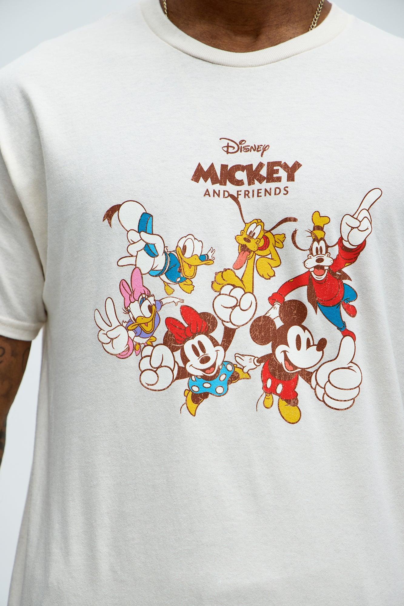 Disney Mickey And Friends Short Sleeve Tee - Natural Product Image