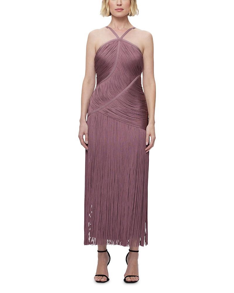 Herve Leger The Amelia Fringe Gown Product Image