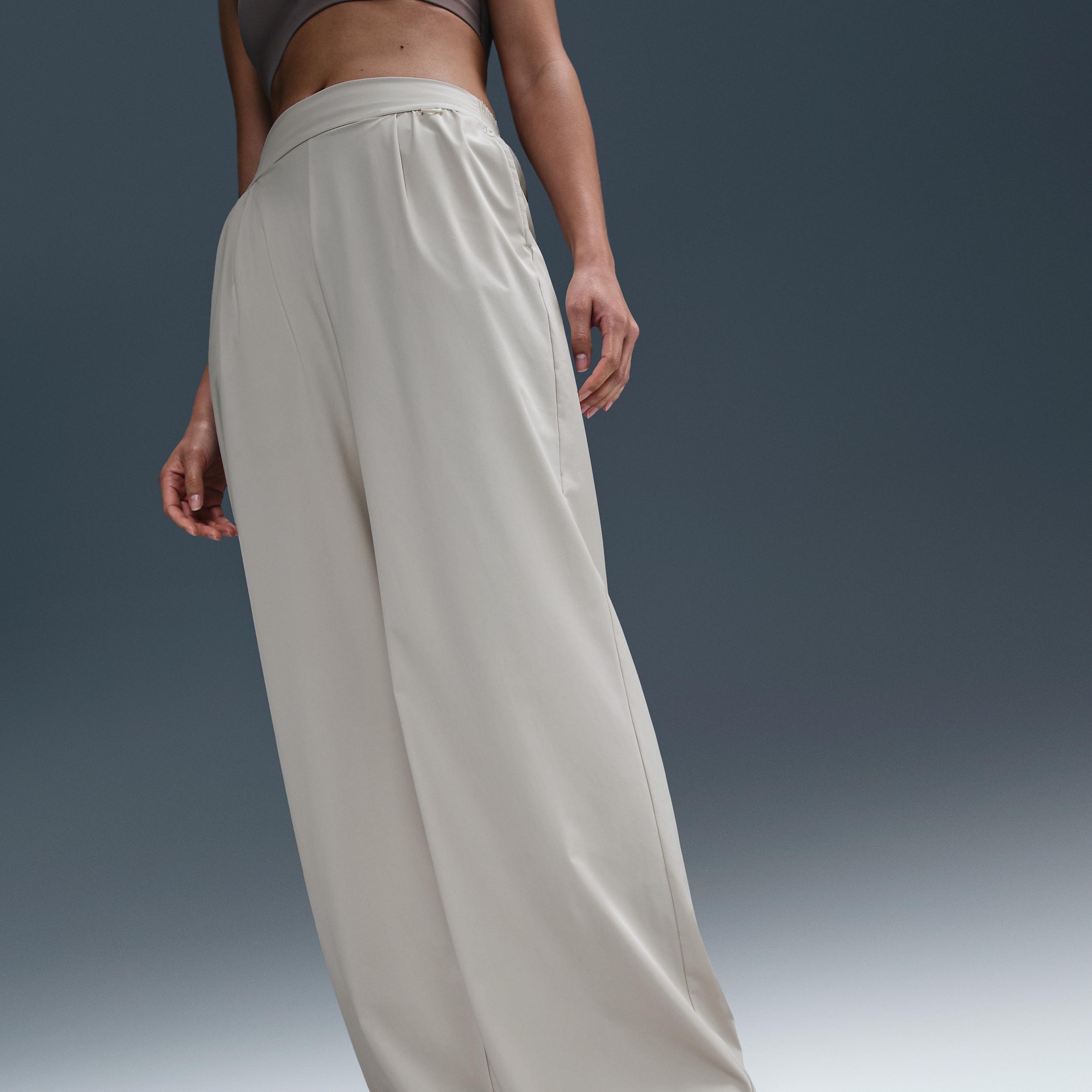Nike Women's 24.7 PerfectStretch Dri-FIT High-Waisted Loose Wide-Leg Pants Product Image