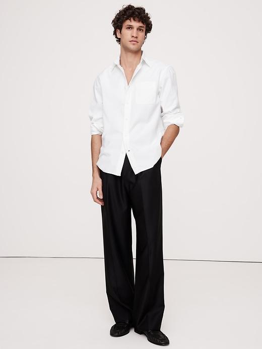 Standard-Fit Oxford Shirt Product Image