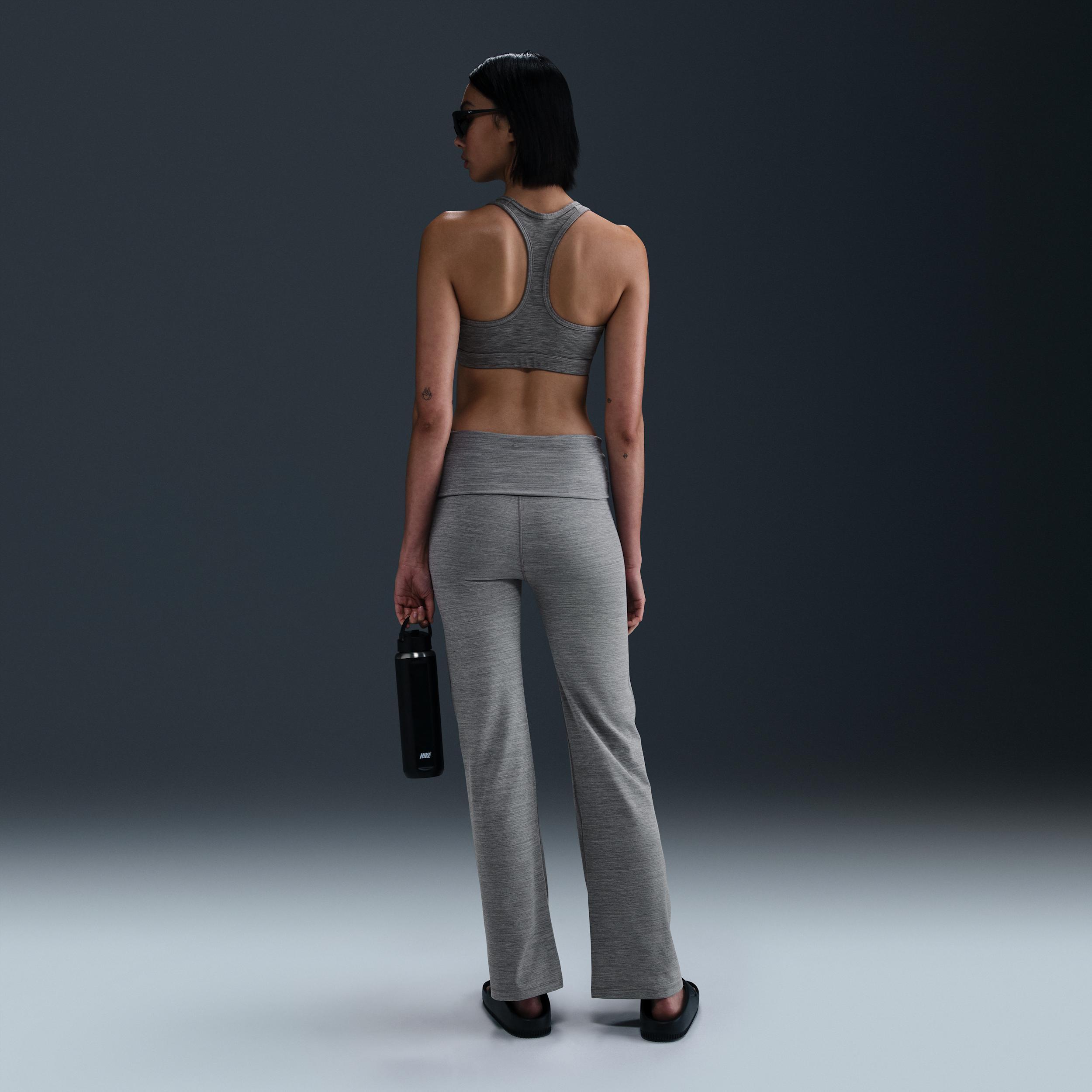 Nike Women's One Dri-FIT High-Waisted Fold-Over Pants Product Image