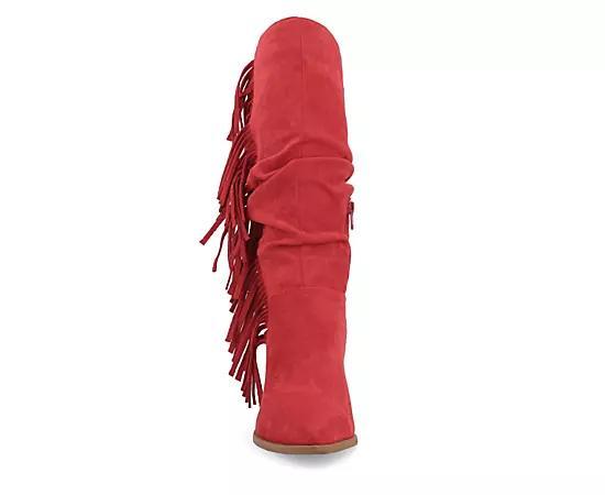 Journee Hartly Tru Comfort Foam Womens Heeled Western Boots Product Image