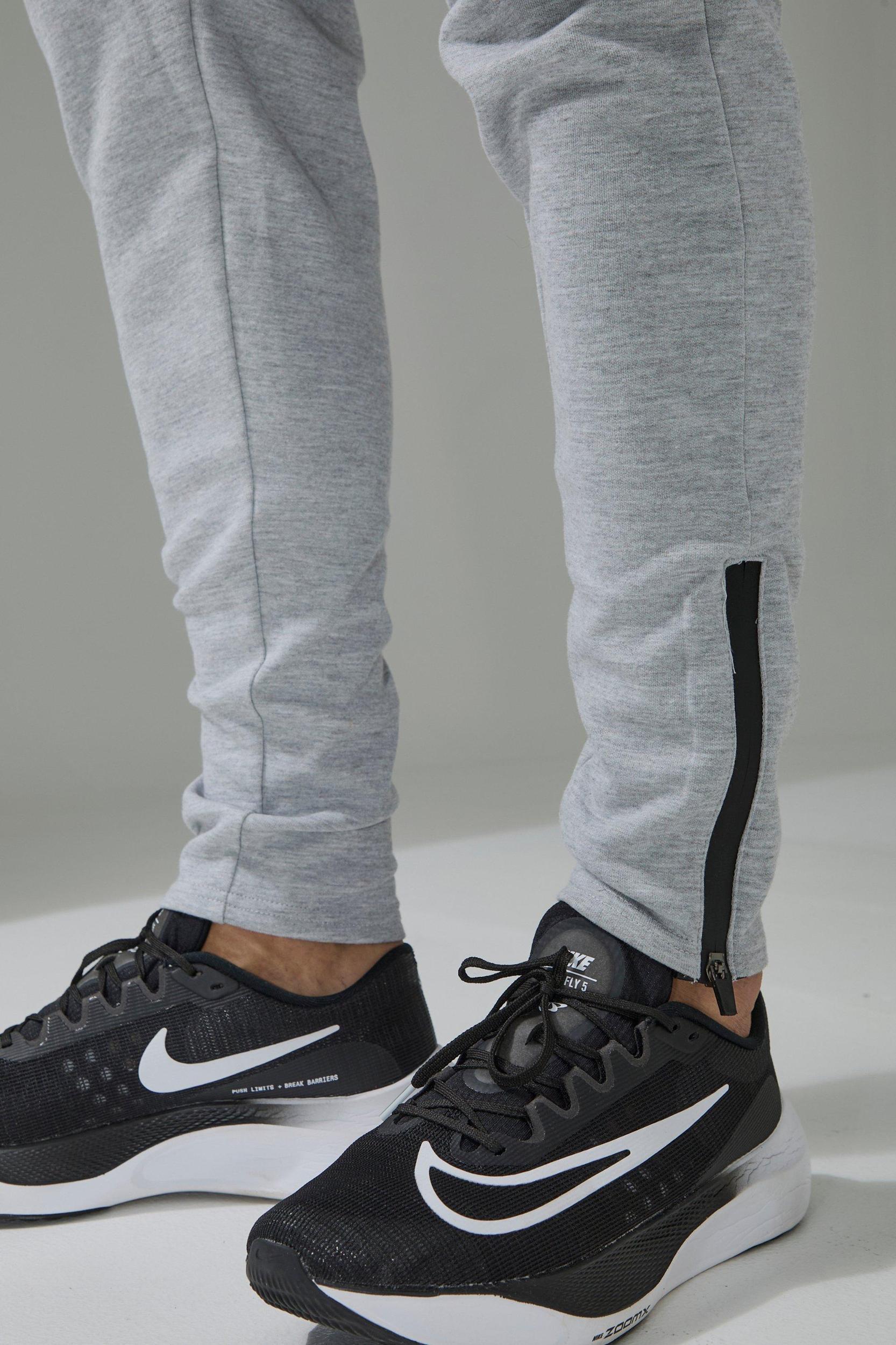 Tall Man Active Pro Fleece Skinny Fit Sweatpants | boohooMAN USA Product Image