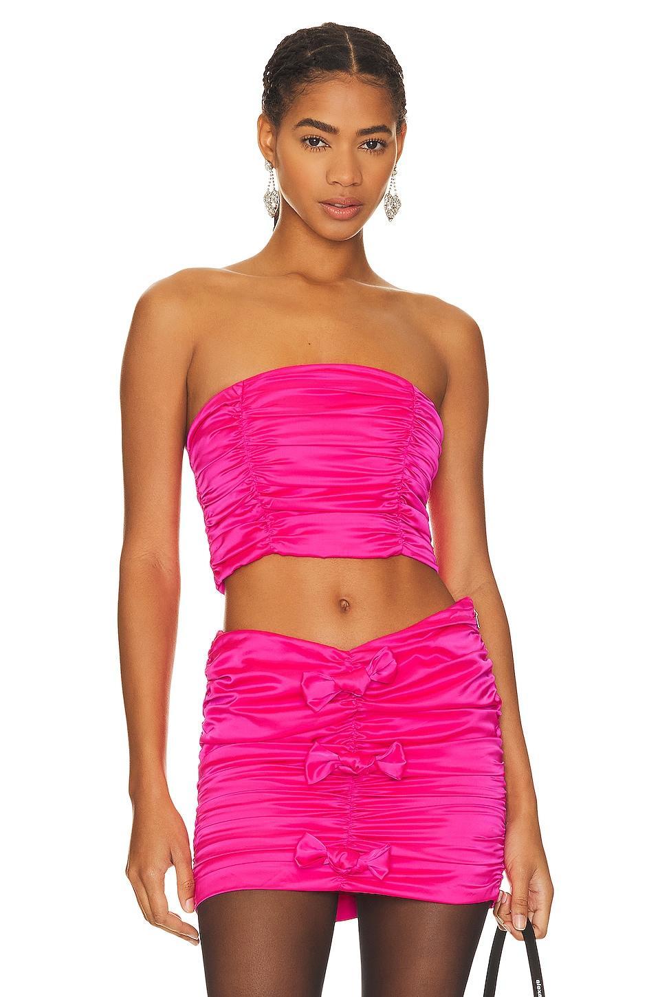 Gathered Crop Top ROTATE Product Image
