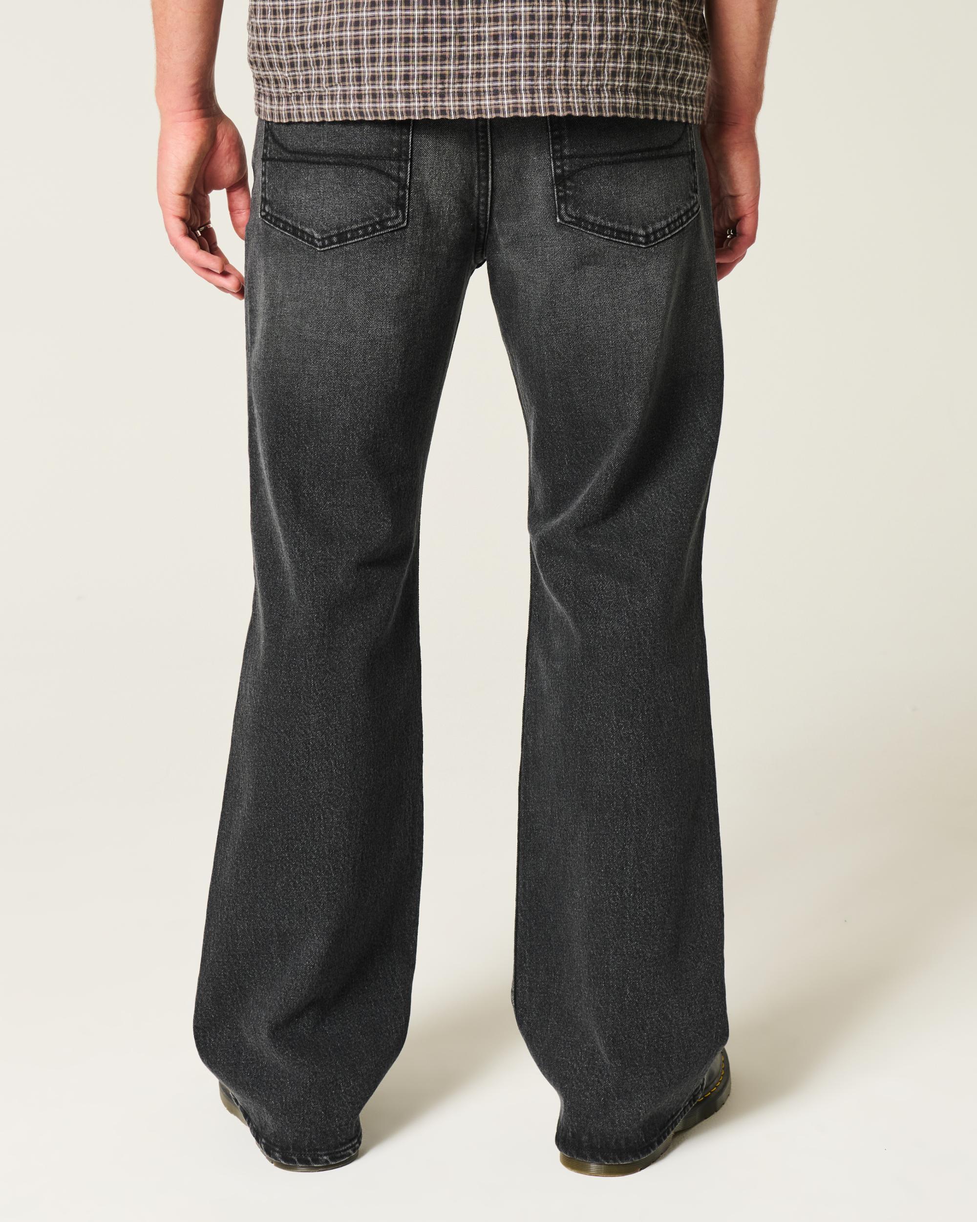 Washed Black Relaxed Boot Jeans Product Image
