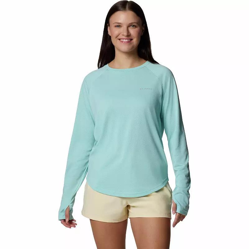 Women's Columbia Omni-WICK™ Bogata Bay Long Sleeve T-Shirt, Size: XS, Spray Product Image