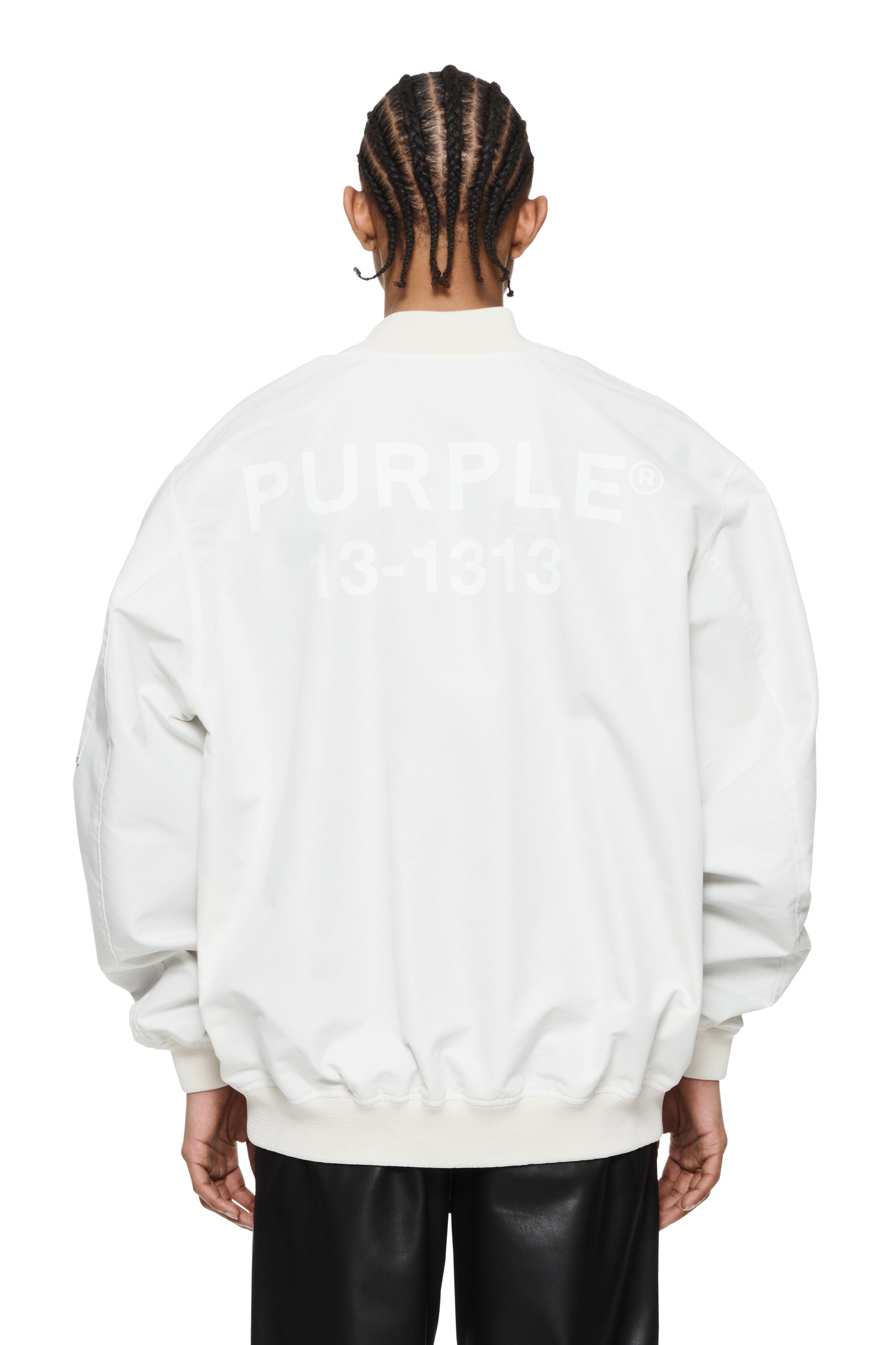 Oversized Bomber Jacket Male Product Image