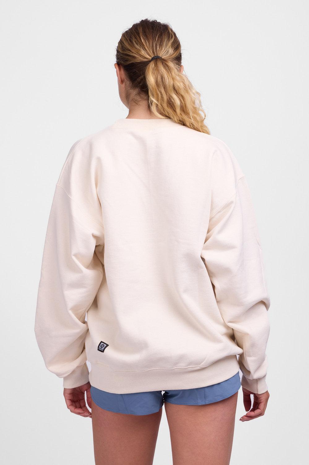 Roxanne Oversized Fleece Crewneck - Maria Female Product Image