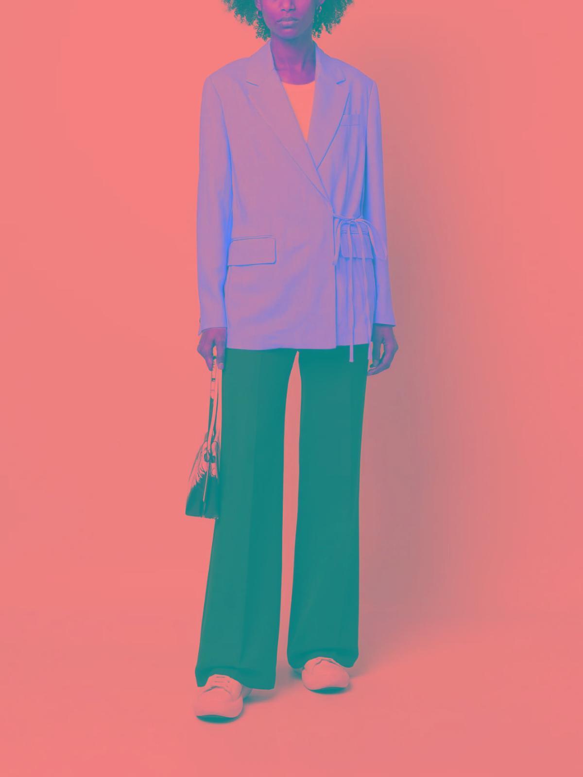 MSGM Blazer  Woman In Pink & Purple Product Image