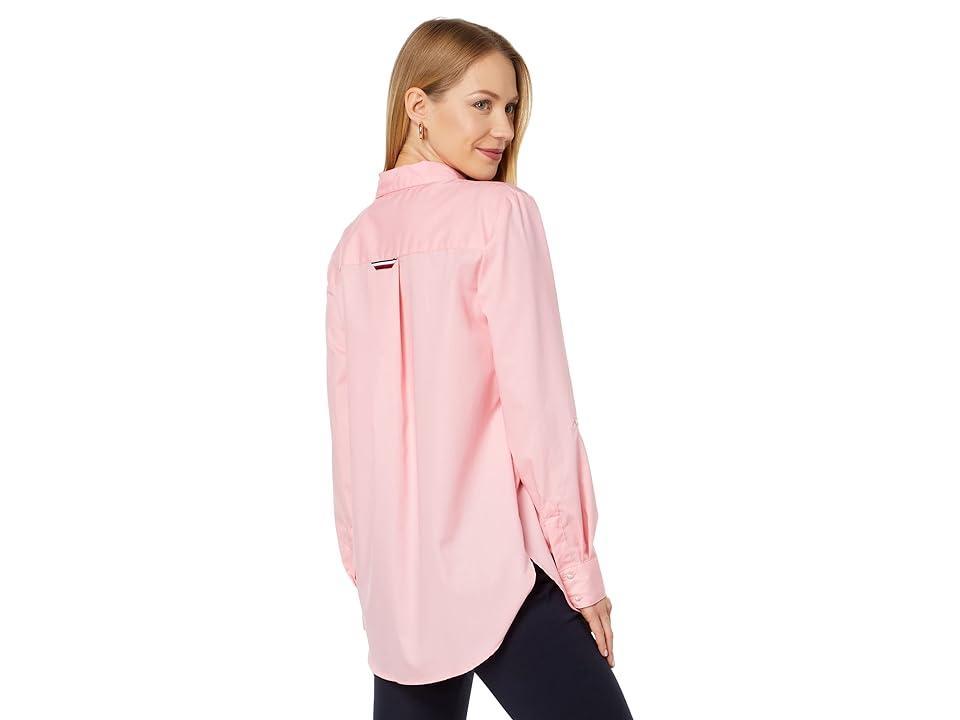 Tommy Hilfiger Easy Care Shirt (English Rose) Women's Clothing Product Image