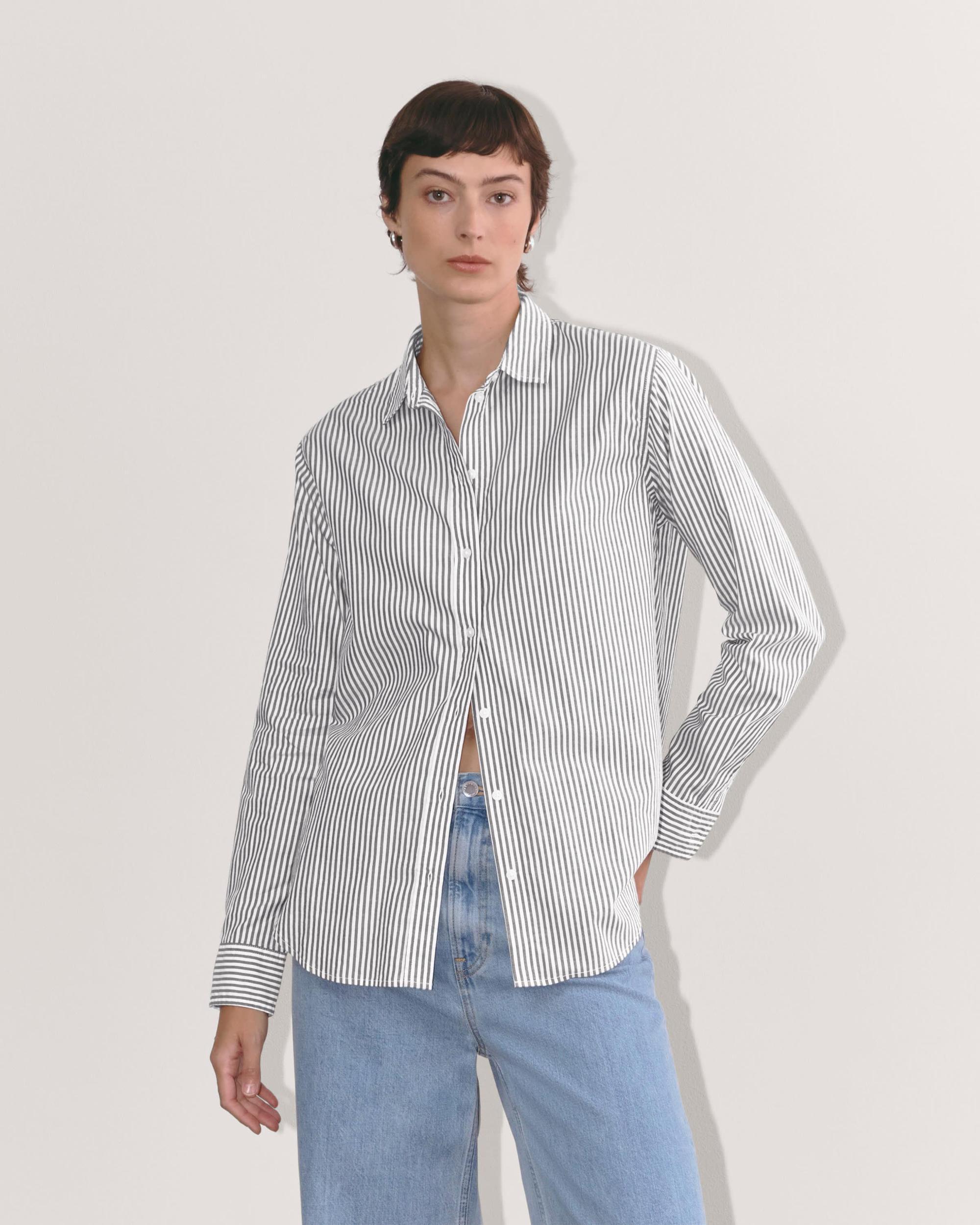 Womens Silky Cotton Relaxed Shirt by Everlane Product Image