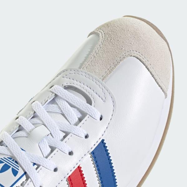 Mens adidas Country II Athletic Shoe Better Scarlet / Blue Product Image
