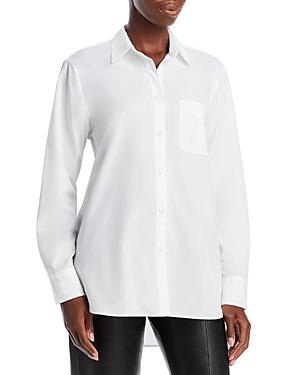 Maxine Classic Button-Front Shirt Product Image