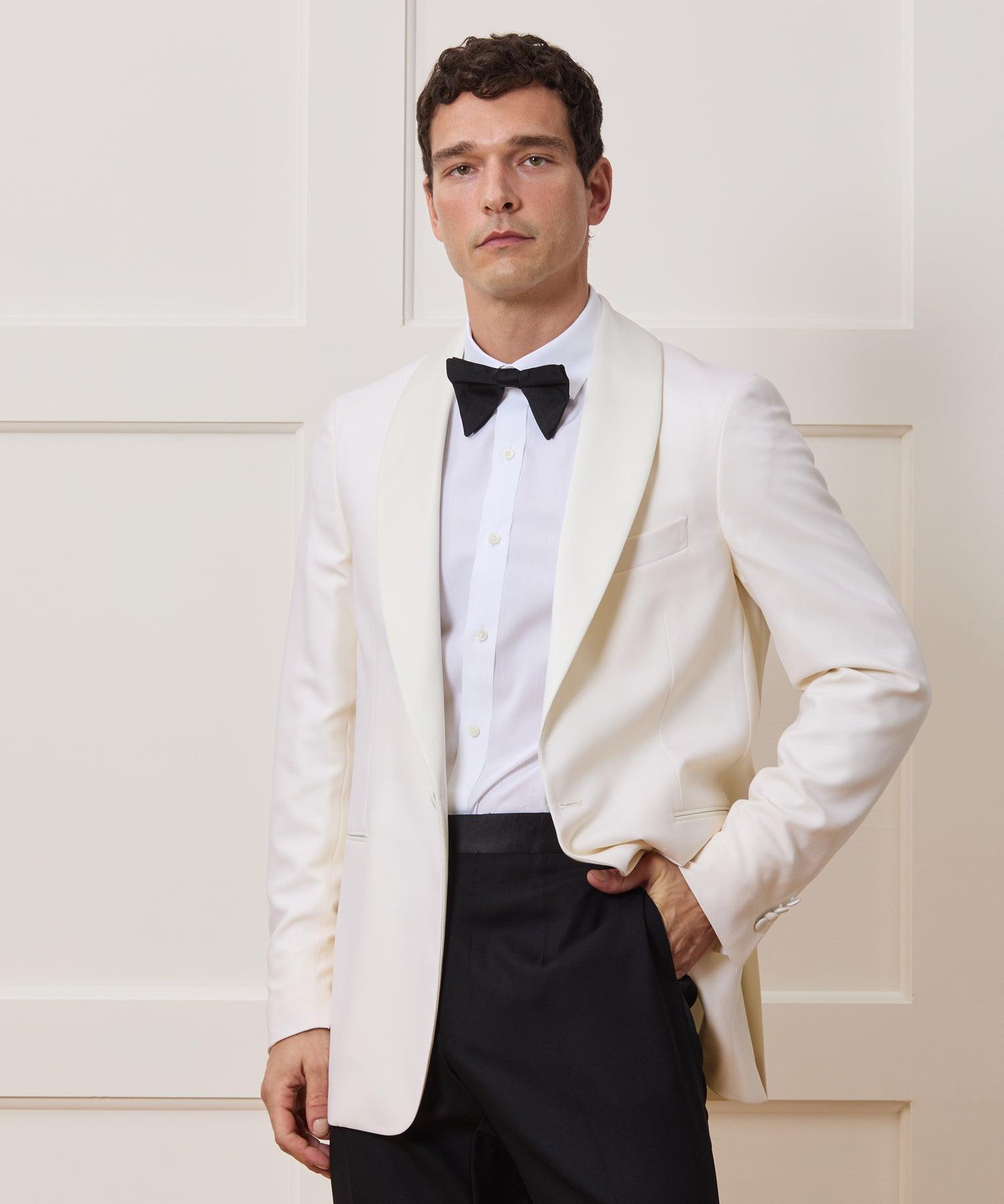 Slim Italian Wool Shawl Tuxedo Product Image