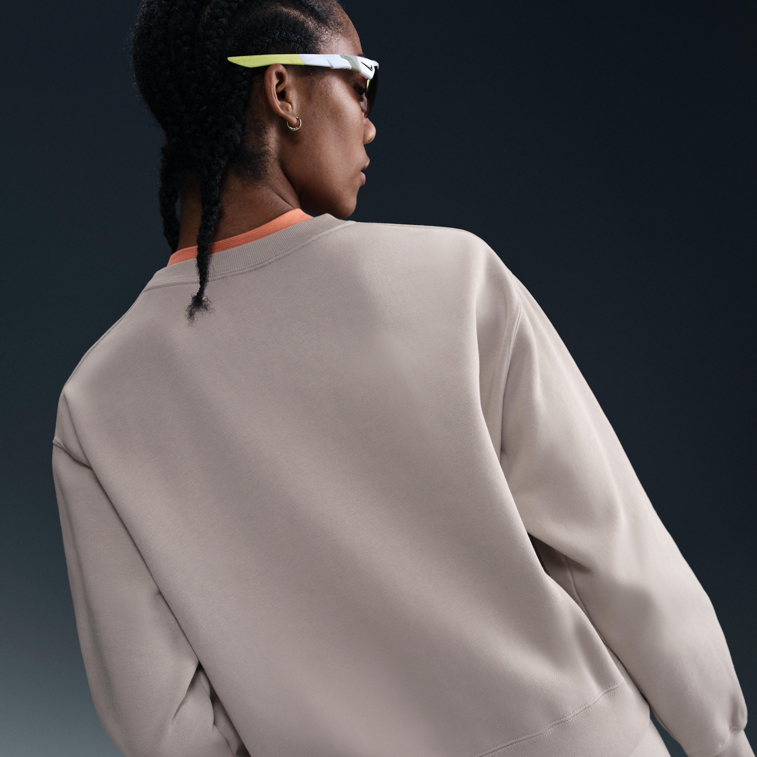 Womens Nike ACG Tuff Fleece Therma-FIT Repel Crew-Neck Sweatshirt Product Image