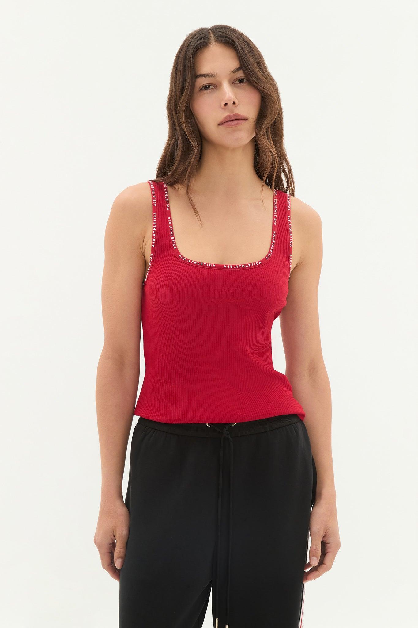 Square Neck Logo Tank 136 Product Image