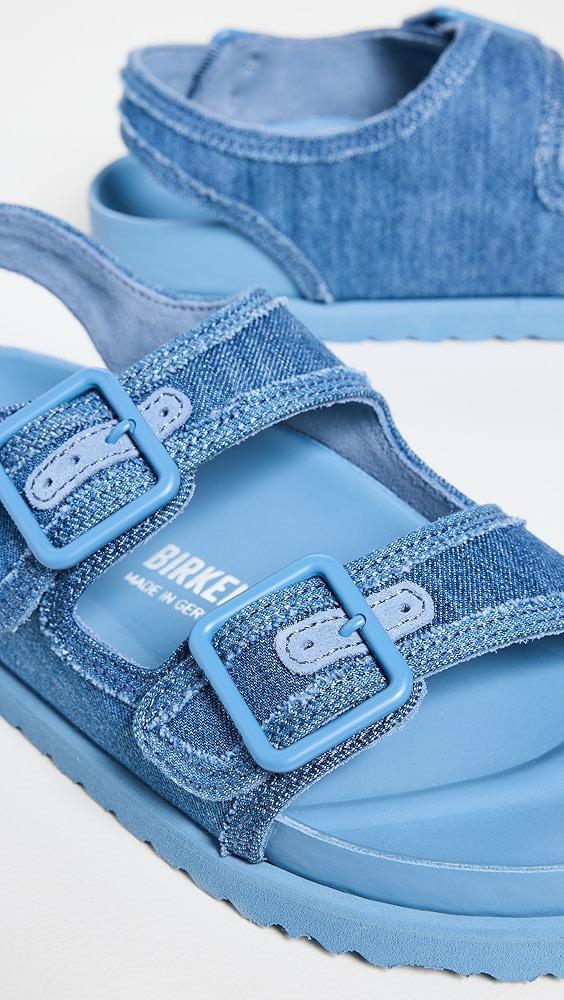 Birkenstock 1774 Milano Stone Washed Denim Sandals | Shopbop Product Image