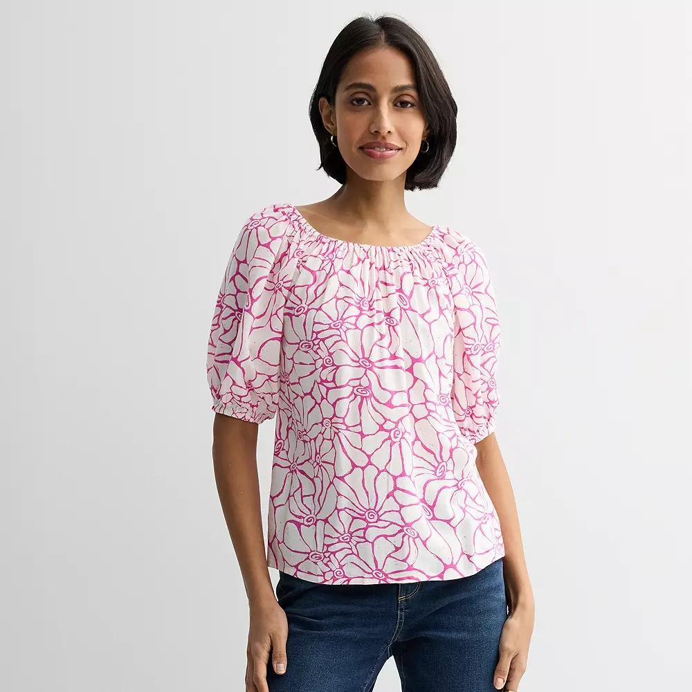 Womens Sonoma Goods For Life Peasant Top Product Image