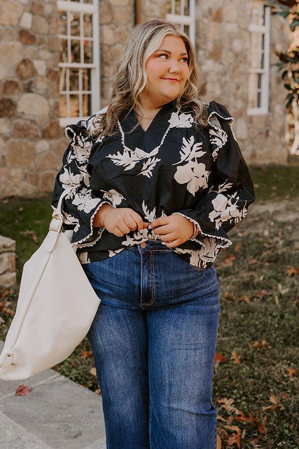 Tea Garden Dreaming Shift Top Curves Product Image