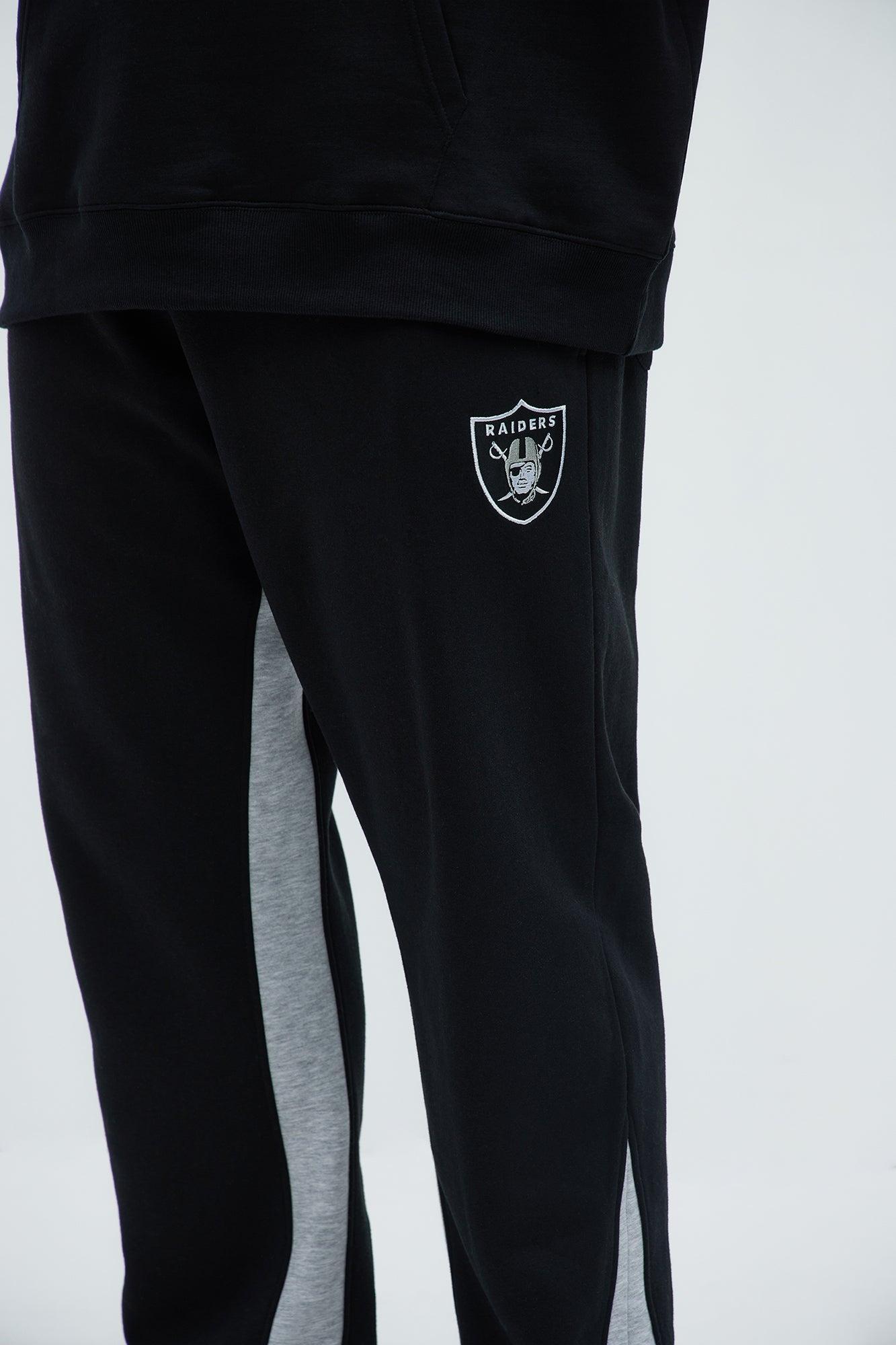 Raiders Bold Flare Sweatpants - Black Product Image