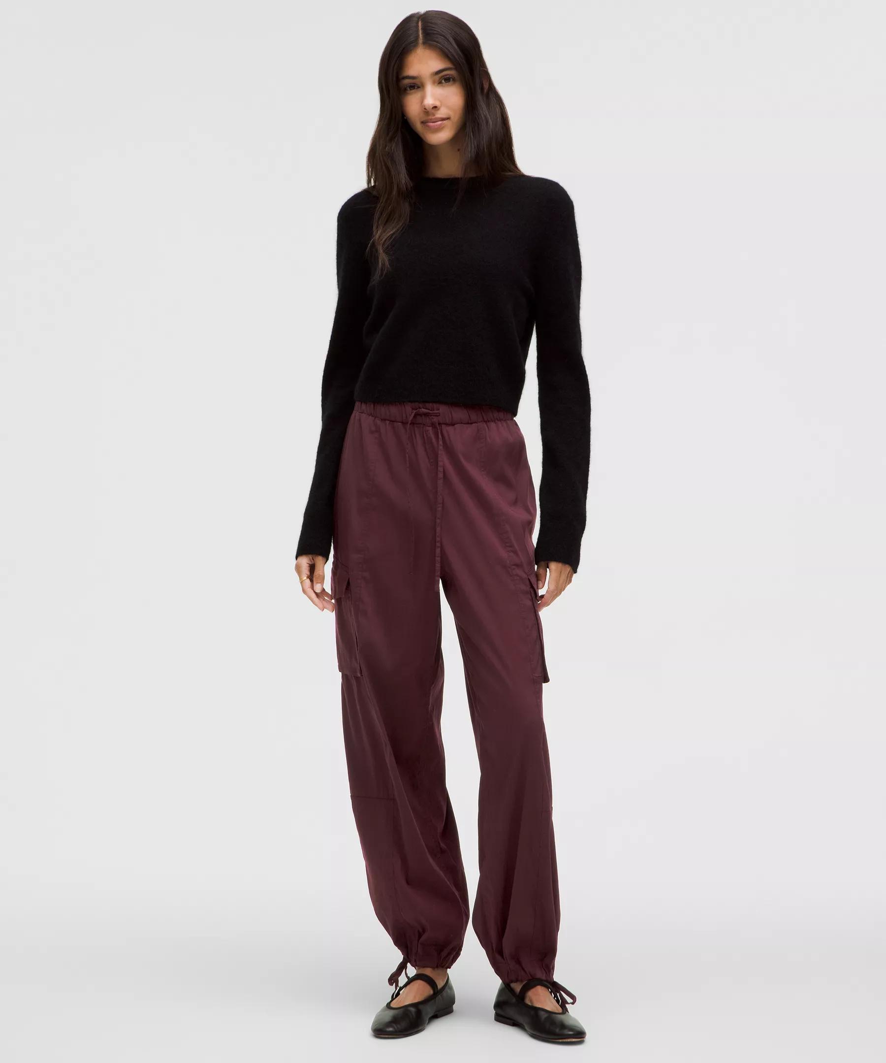 Lightweight Adjustable Mid-Rise Cargo Pant Product Image