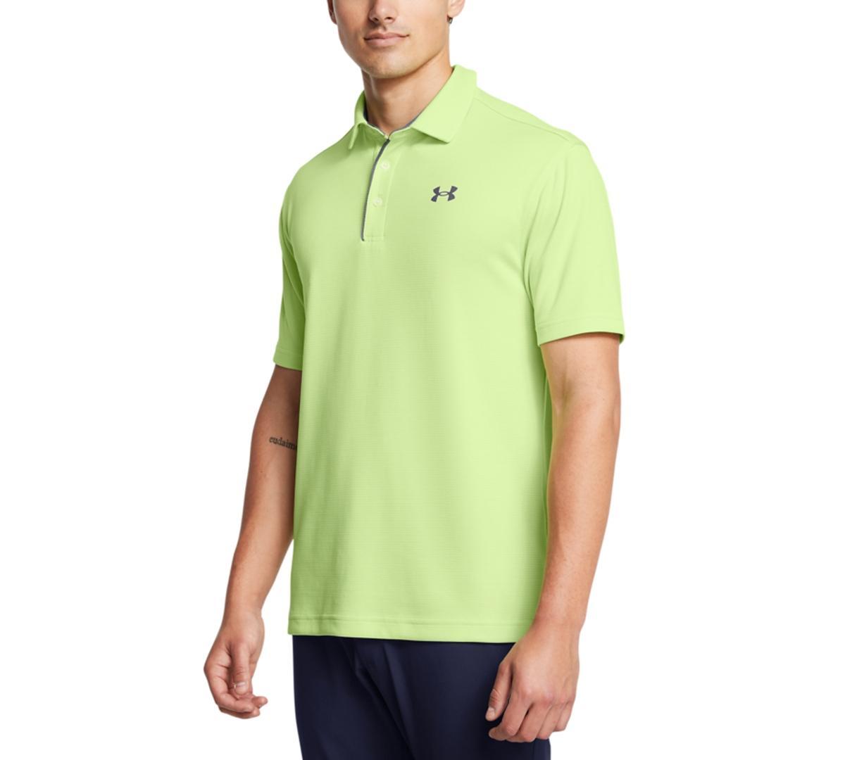 Men's Under Armour Tech Polo, Size: XXL, Multi Orange Product Image