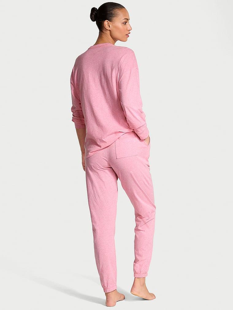 100% Cotton Long Pajama Set Product Image