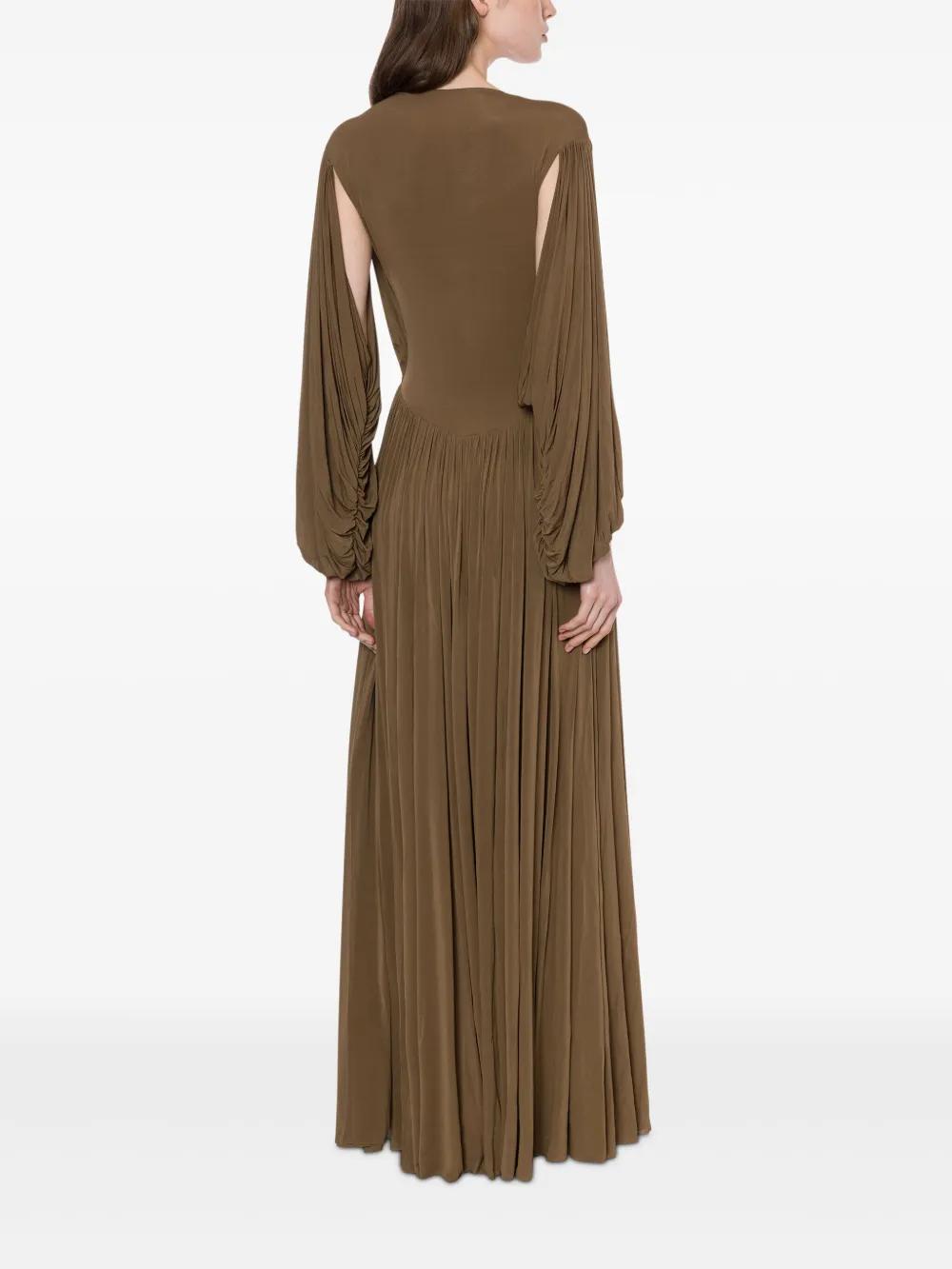 plunge maxi dress Product Image