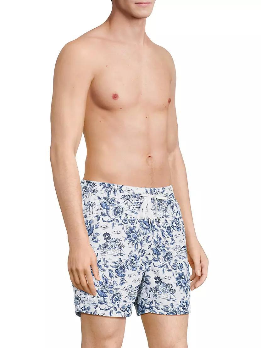 Charles Floral Swim Trunks Product Image