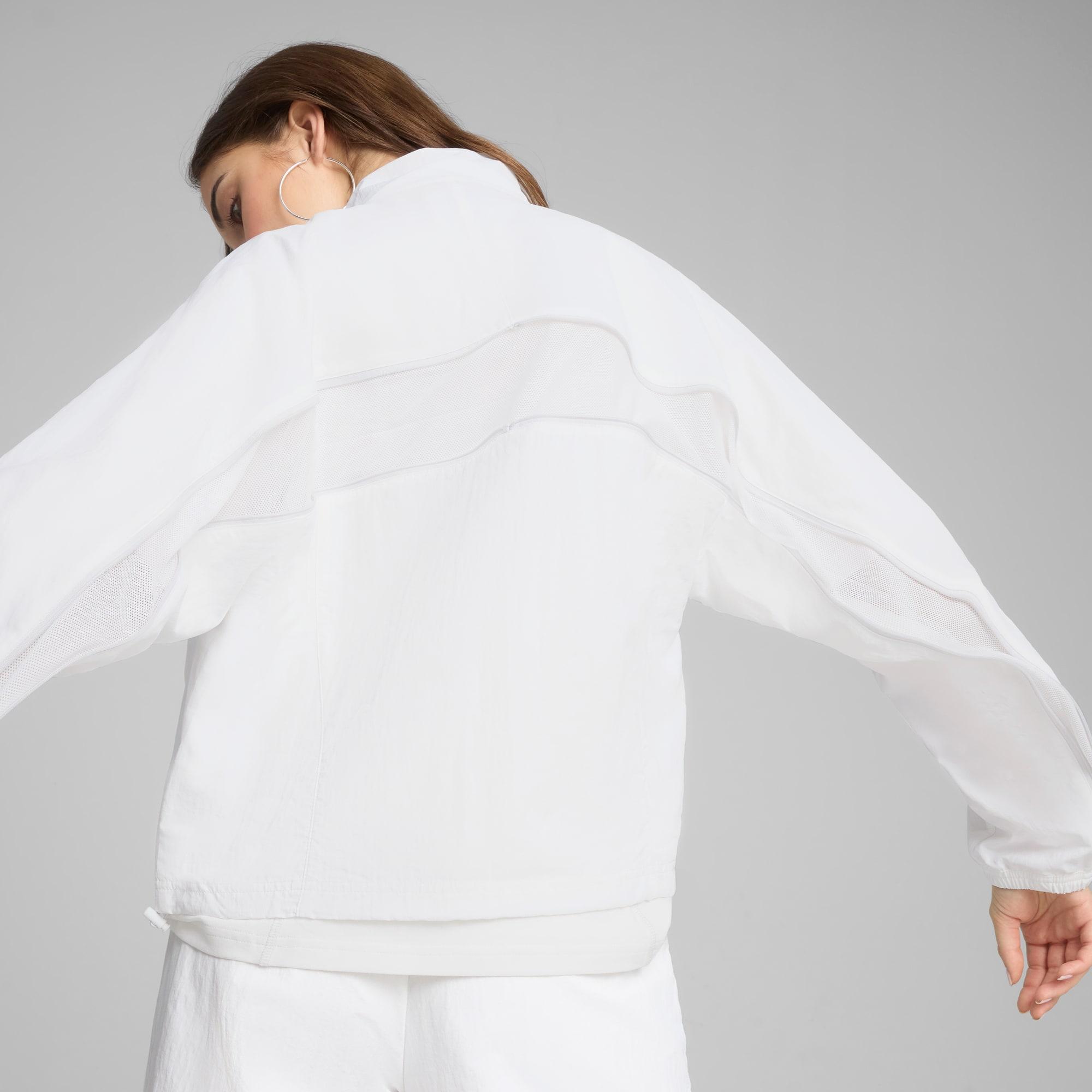 DARE TO Women's Oversized Full-Zip Woven Jacket Product Image