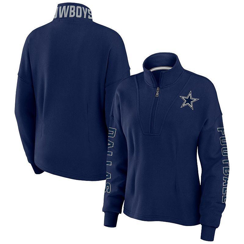Womens Wear by Erin Andrews Royal Buffalo Bills Half-Zip Jacket Product Image