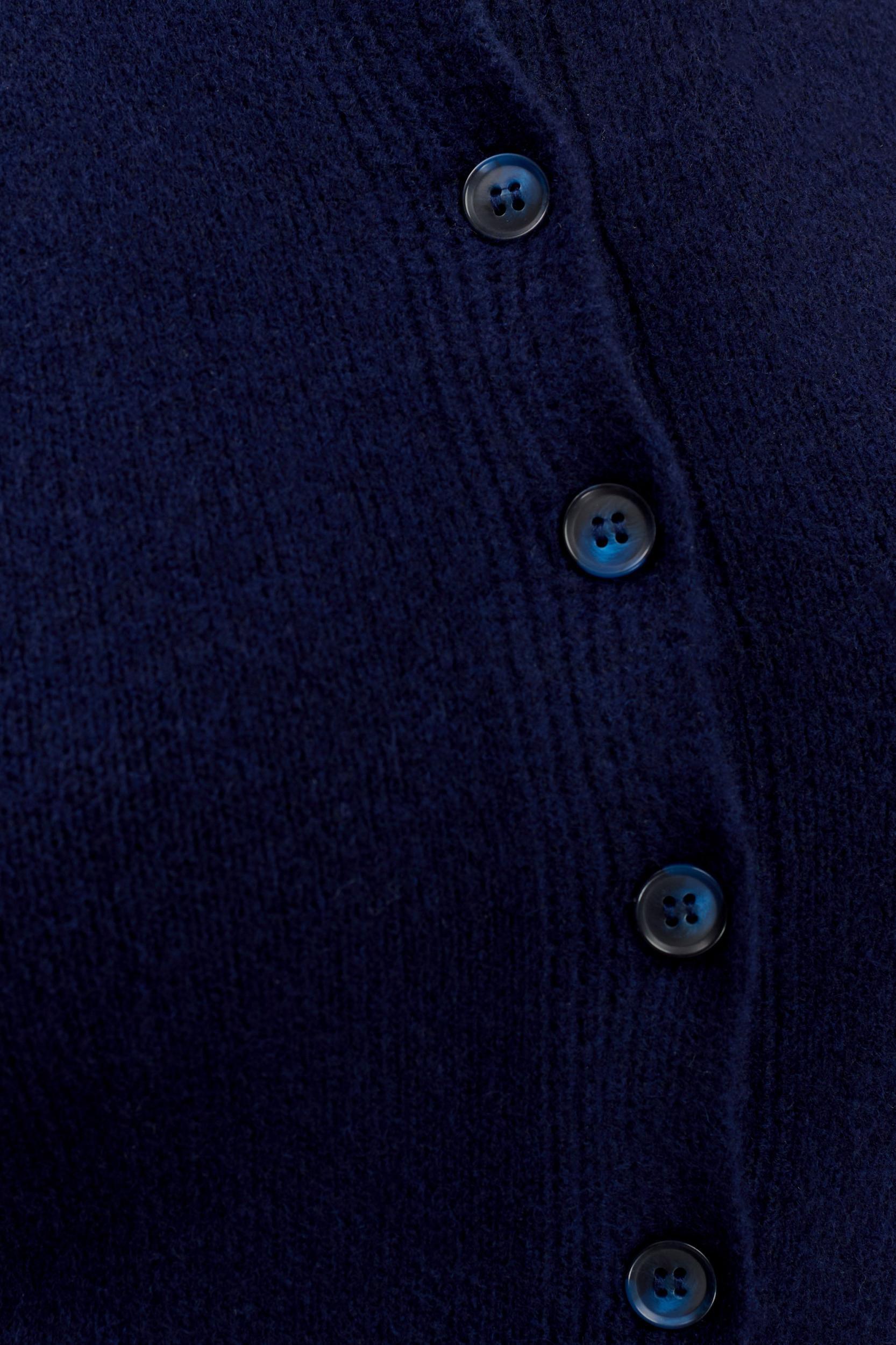 Dionne Sleeveless Knit Vest - Dark Navy Product Image