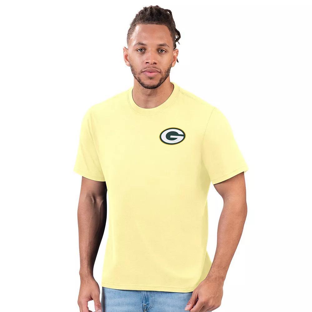 Men's Margaritaville  Yellow Jacksonville Jaguars Hail Mary T-Shirt, Size: XL Product Image
