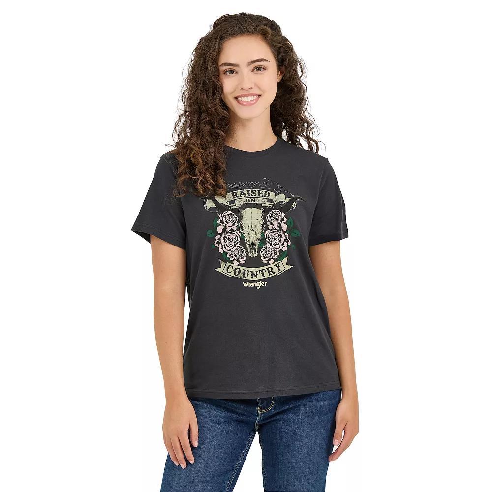 Women's Wrangler Graphic Tee, Size: XS, Country Product Image